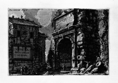 Titusbogen von Giovanni Battista Piranesi